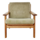 Fauteuil Poul M.Volther en chêne n°390 pour Frem Rojle