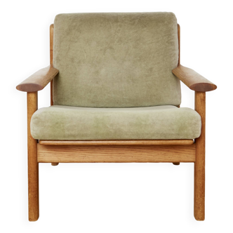 Poul M.Volther Oak Armchair No.390 for Frem Rojle