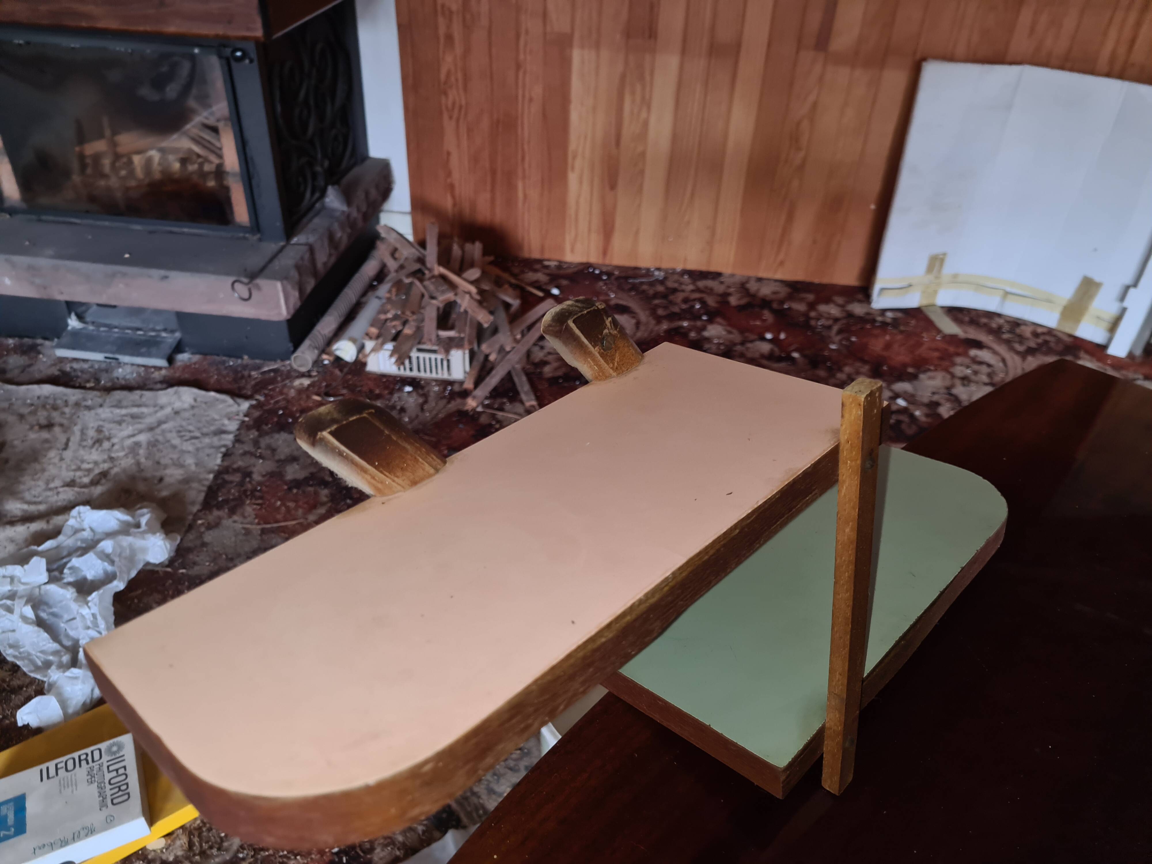 Vintage wall shelf from the 80s