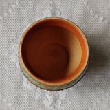 Mint green enamel pot/vase