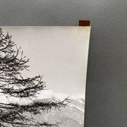 Bernard Darot silver gelatin photograph of a 20th-century mountain landscape