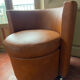 Leather armchair