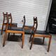 Vintage Scandinavian chairs Gessef teak 1960