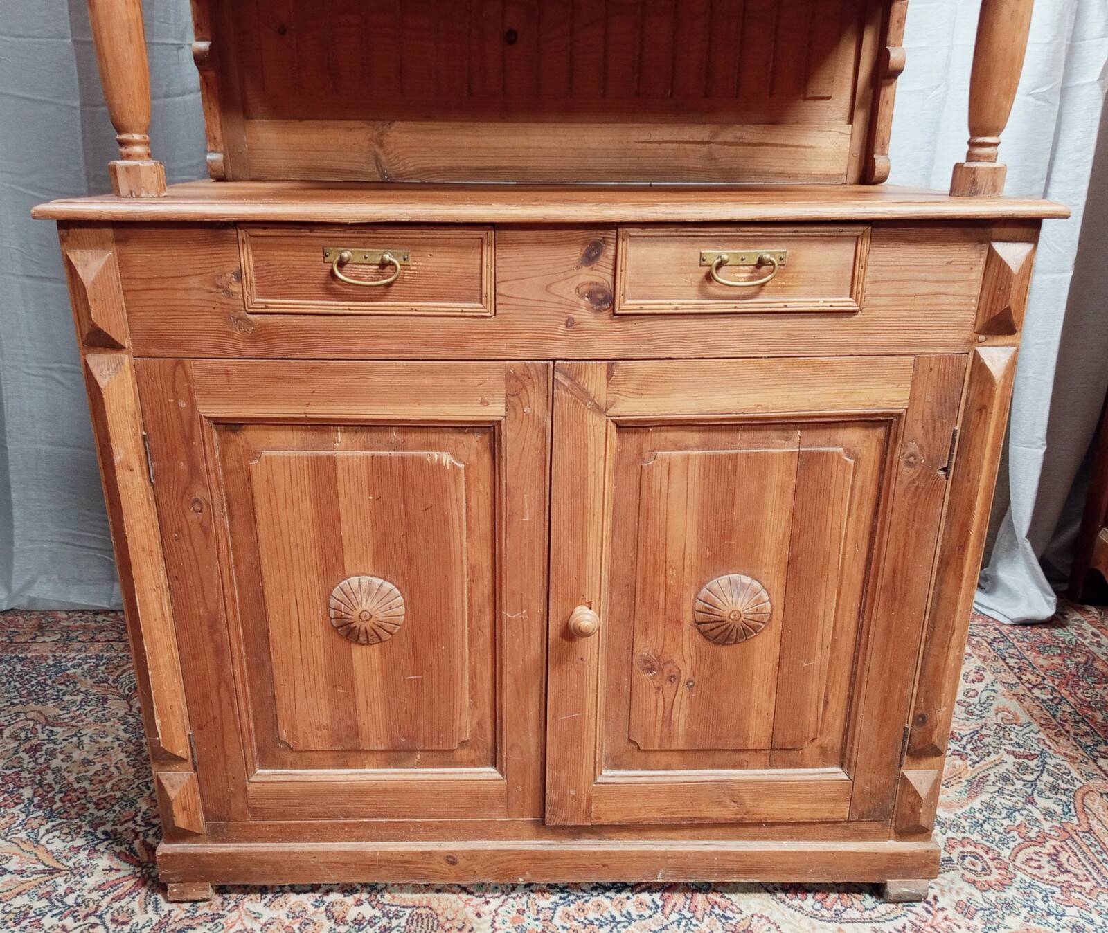 19th-century Savoyard pine buffet