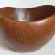 Solid wood cut bowl XXL freeform