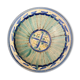Mokhfia Fez Morocco 18th-century polychrome earthenware dish decorated with a thousand legs