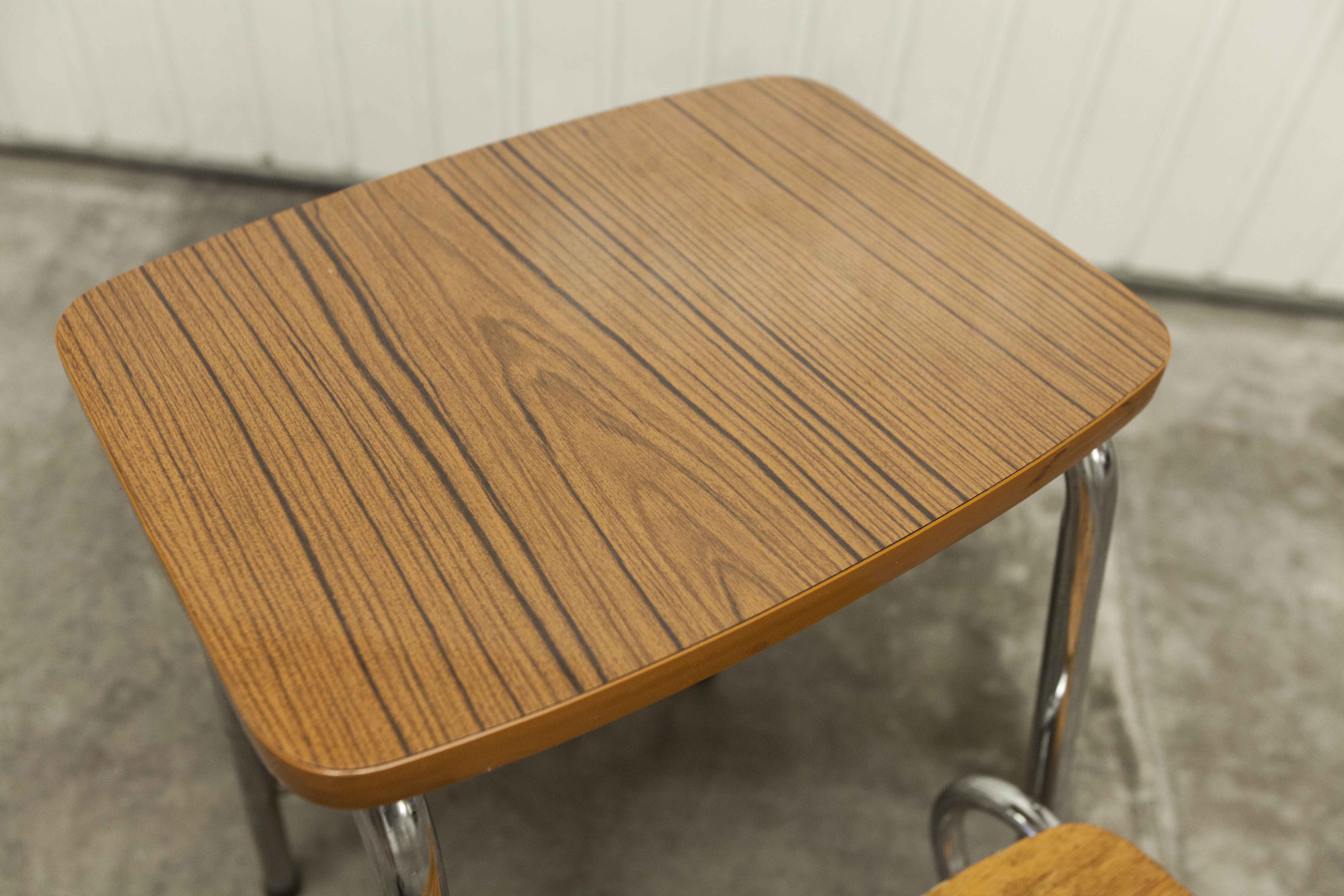 Stepladder stool 3 steps formica