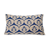 Housse de coussin Ottoman beige cobalt - 30 x 50