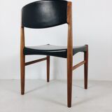 Pair of danish teak dining chairs by Grete Jalk