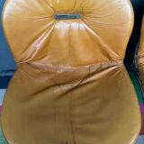 Gaston Rinaldi. Suite of 4 vintage design chairs "Sabrina".