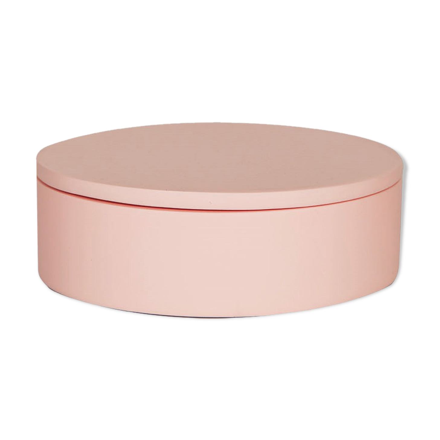 Pink round box