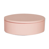 Boite ronde rose