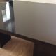 Vintage coffee table from the 70s-80s in black marble