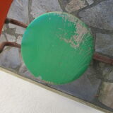 Vintage metal and wood school desk