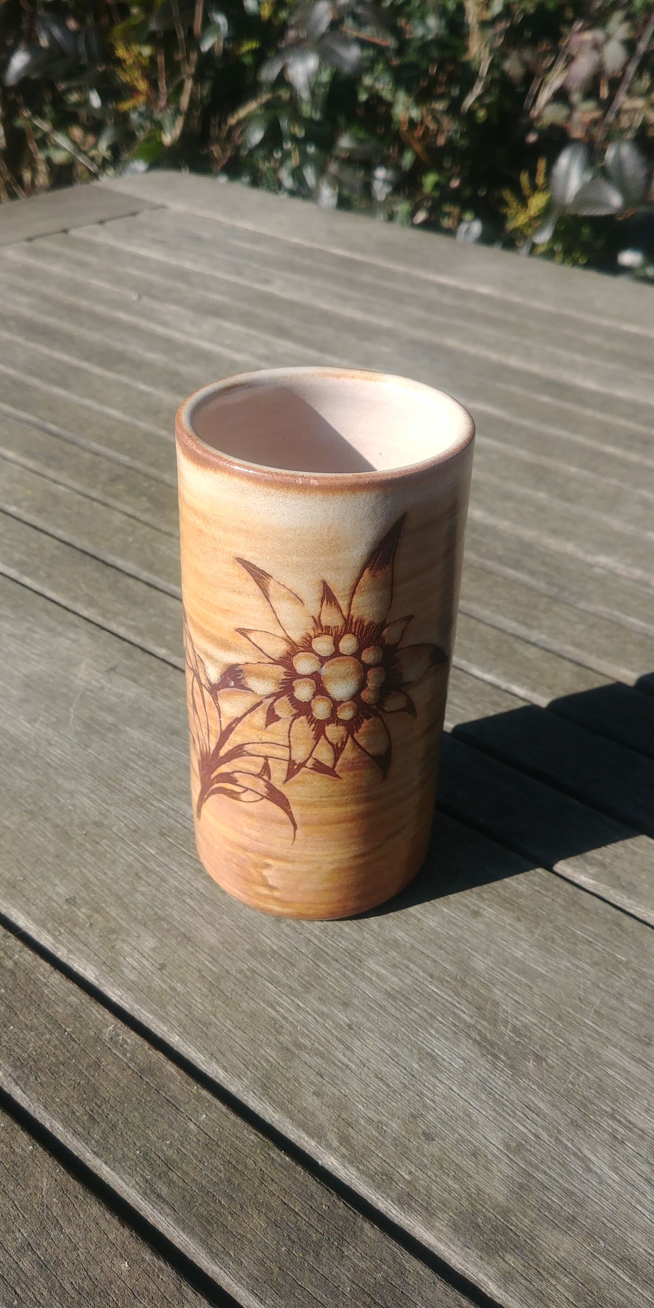 Vase Vallauris signed by Jacques Fonck and Jean Matéo 70s