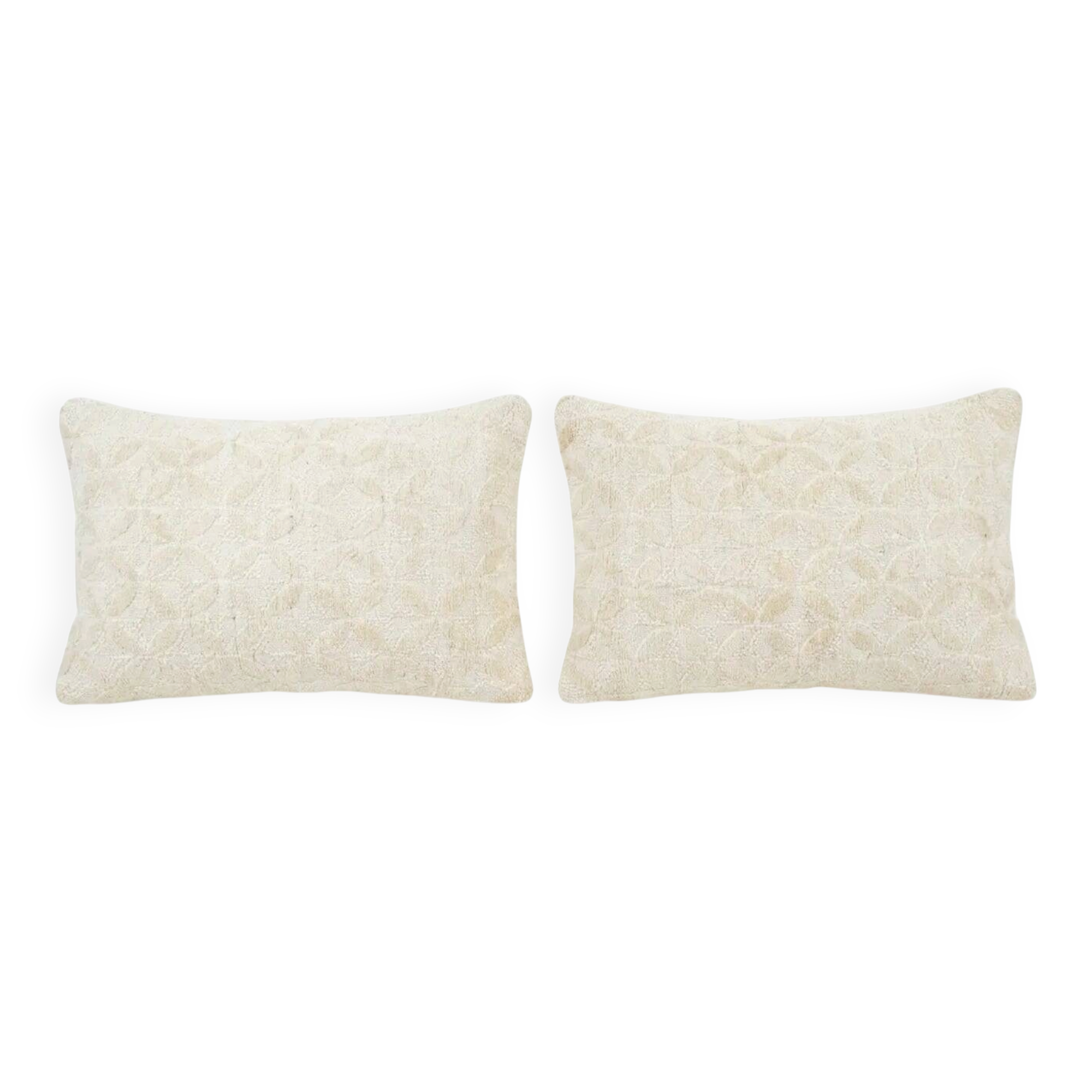 Set of 2 vintage kilim cushion covers 41x61 cm