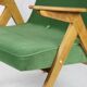 Green Bunny Armchair by Józef Chierowski, 1970s