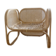 Relax armchair in rattan and canning of balî