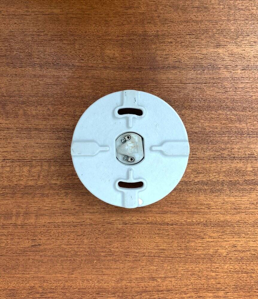 Ceiling or wall lamp model 961 modern mid-century by Wilhelm Wagenfeld for Lindner, Germany, 1950s.