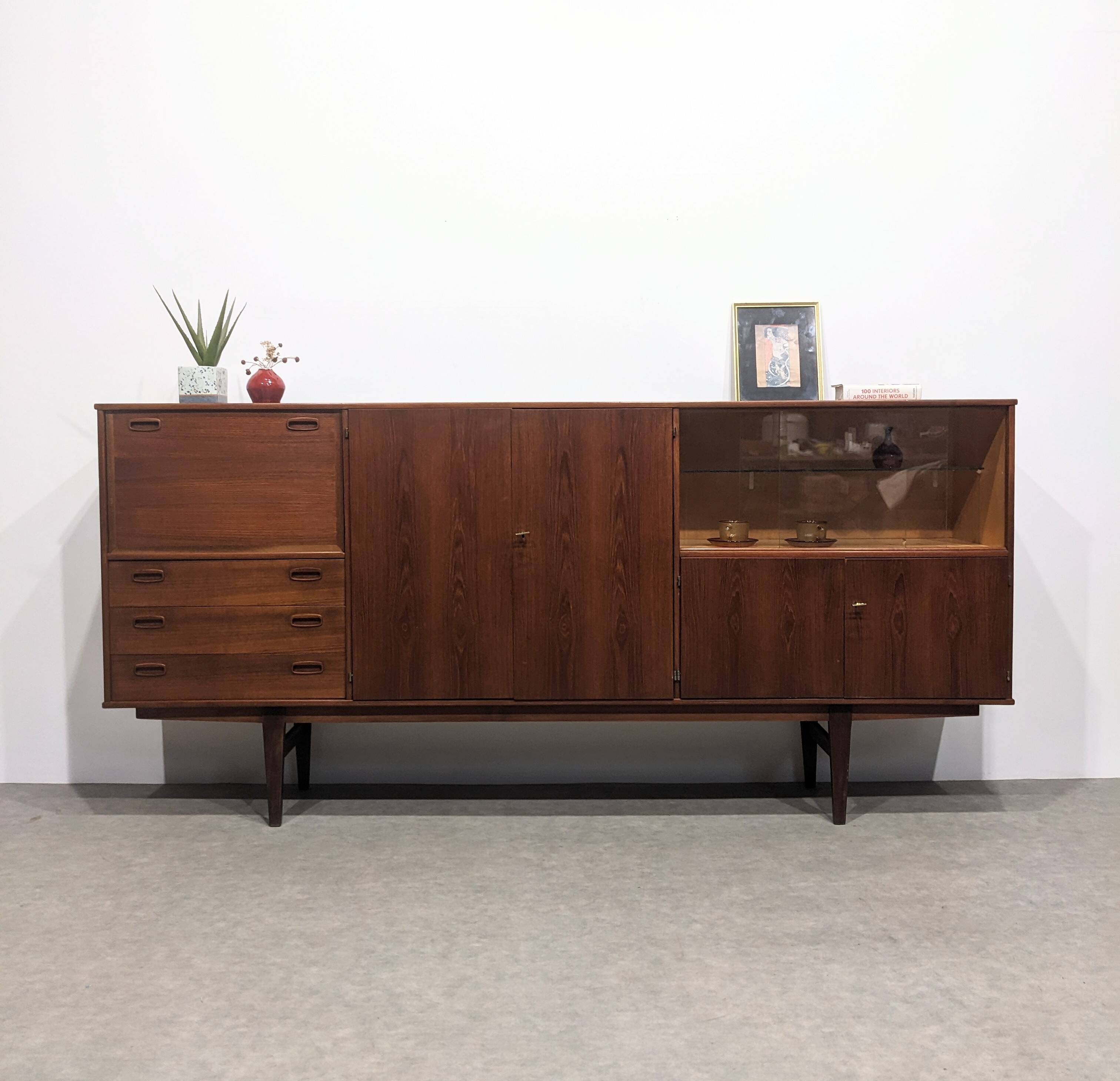 Long mid-century sideboard