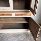 Country-style glass cabinet