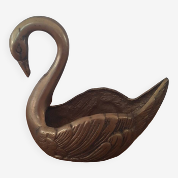 Brass swan