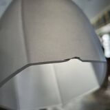art deco table lamp marble base wrought iron frame hexagonal tulip imp belgium