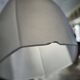 art deco table lamp marble base wrought iron frame hexagonal tulip imp belgium