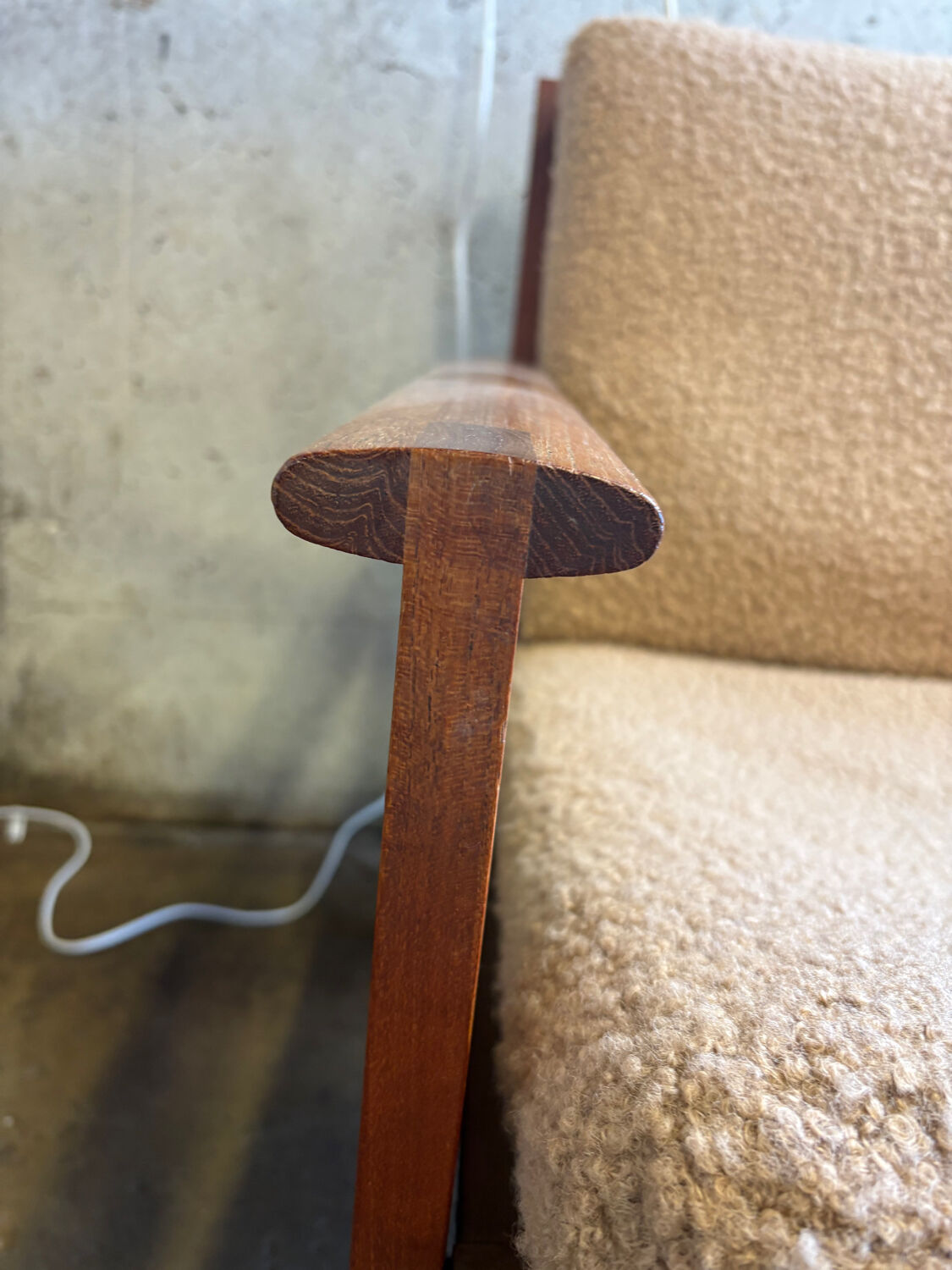 Pair of teak armchairs Capella by Illum Wikkelso