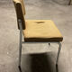 Chaise de bureau tissu années 70