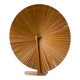 Large round folding screen, solid wood, 1960.