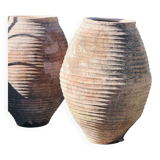 Pair of large Spanish jars
