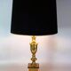 Vintage bronze lamp 70/80s neo-classical style Charles, Baguès. 72 cm. S080