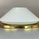 70s Peill & Putzler Plafoniere ceiling lamp glass space design lamp 70s