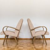 Paire de fauteuils Type 53 par J. Šmidek, TONm 1960
