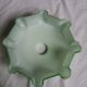 Suspensions abat jour opaline vert pastel