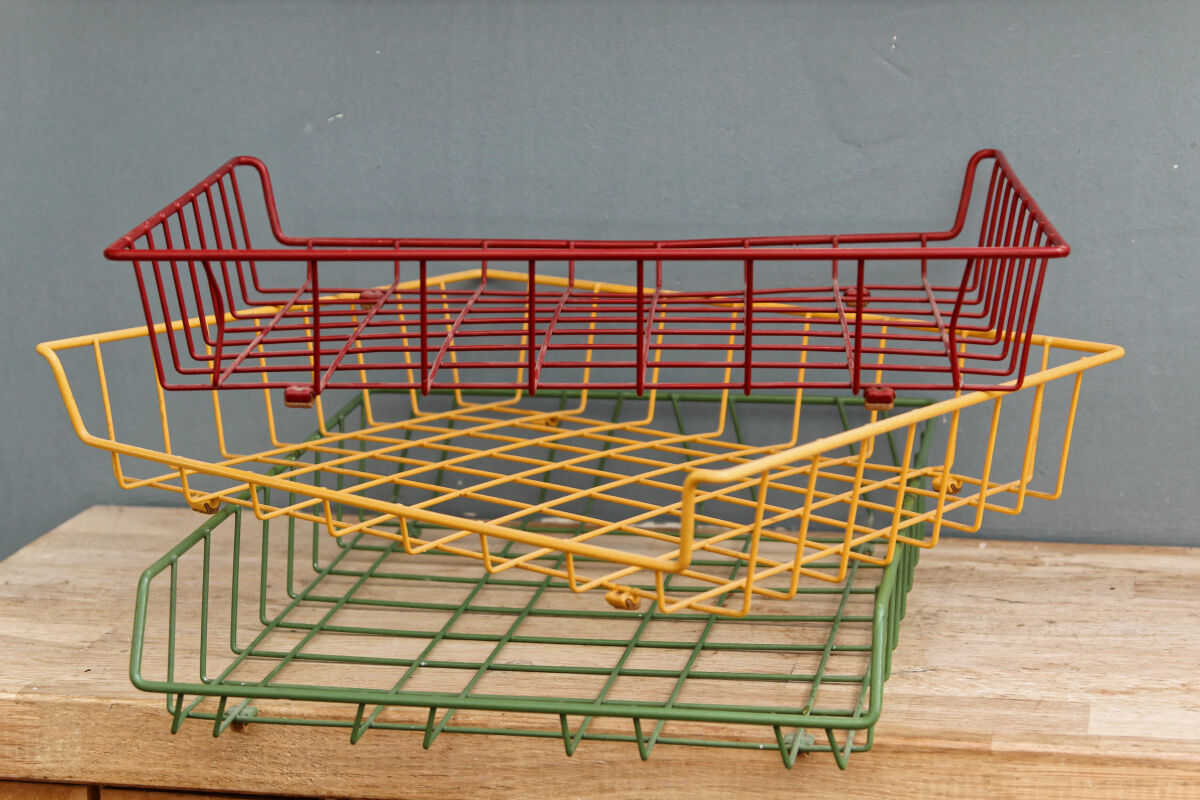 Set of 3 vintage sorters, 80s