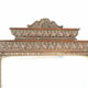 Carved wood mirror, folk art