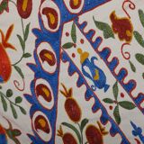 Hand knotted rug, vintage Turkish rug 145x195 cm