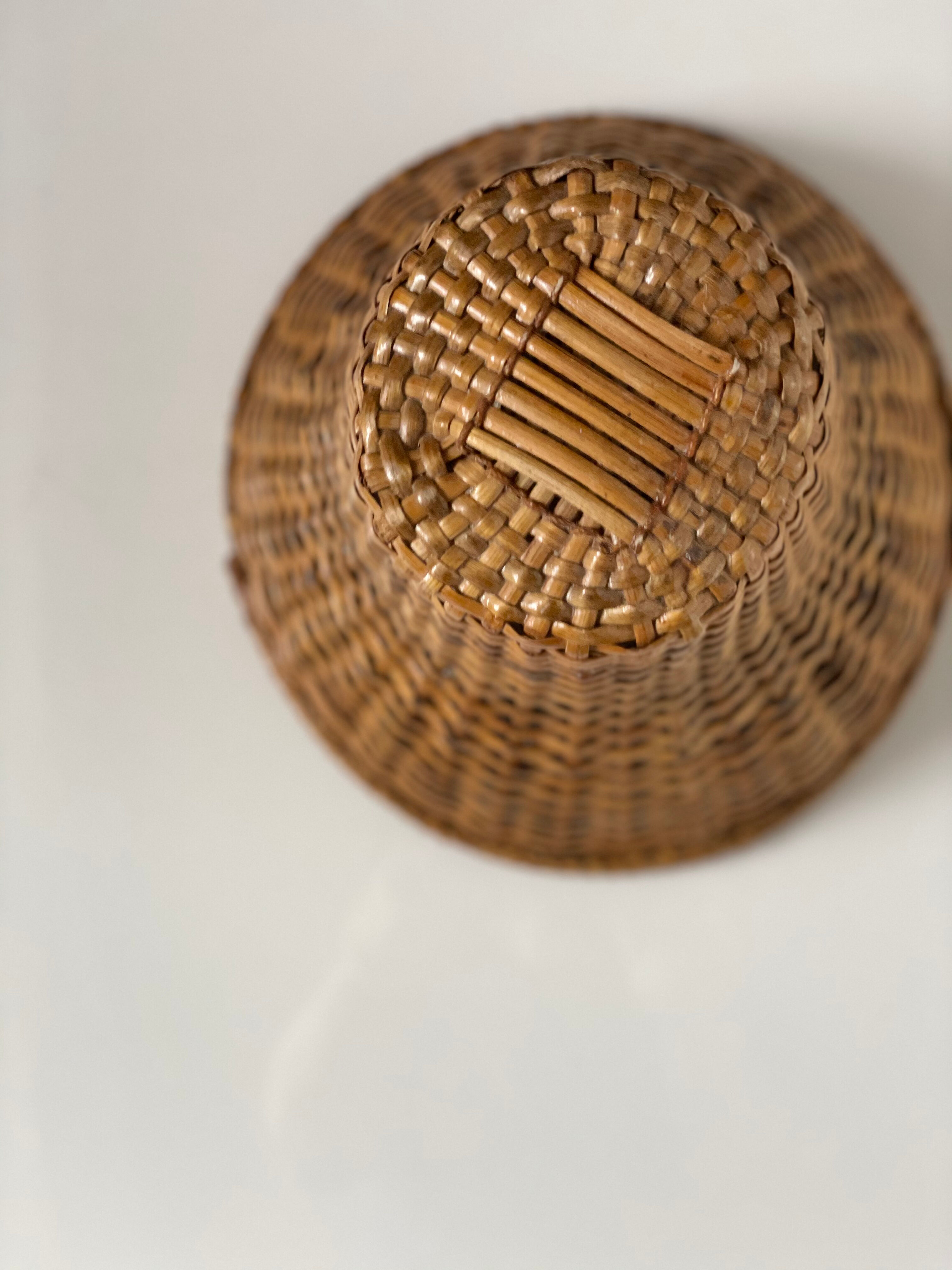 Rattan pot cover