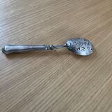 Silver metal absinthe spoon