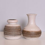 Pair of Vases, Veb Haldensleben, Germany, 1970s