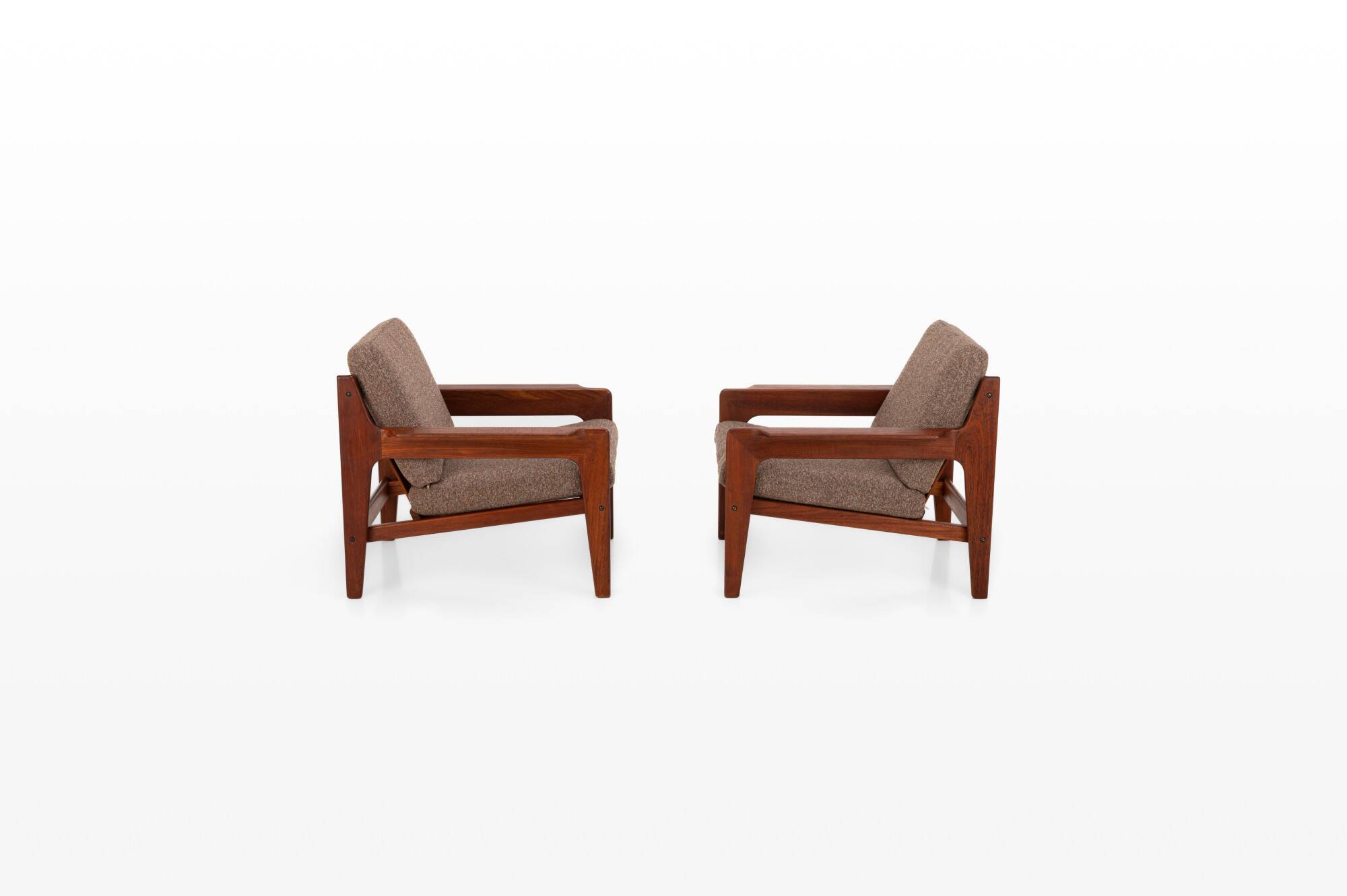 Fauteuils lounge d'Arne Wahl Iversen pour Komfort, Danemark, années 1960, lot de 2