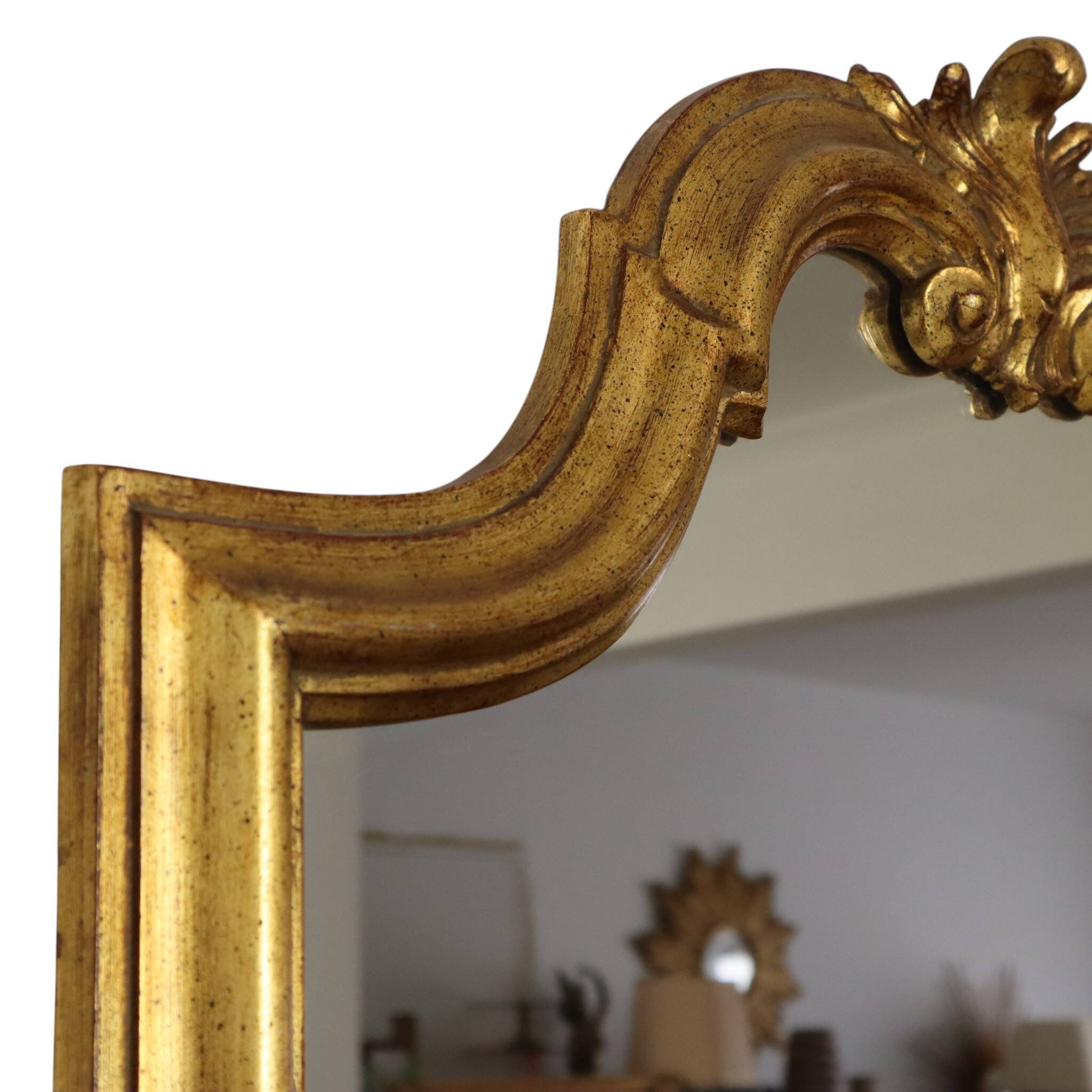 Classic Gold Deknudt Mirror, Baroque Style, 105 cm