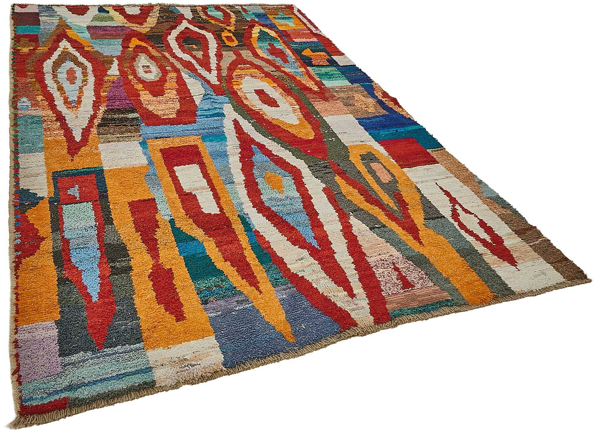 Handwoven Turkish Recycled Boho Rug 195 cm x 297 cm