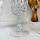 6 Arques crystal red wine glasses, Tuileries model