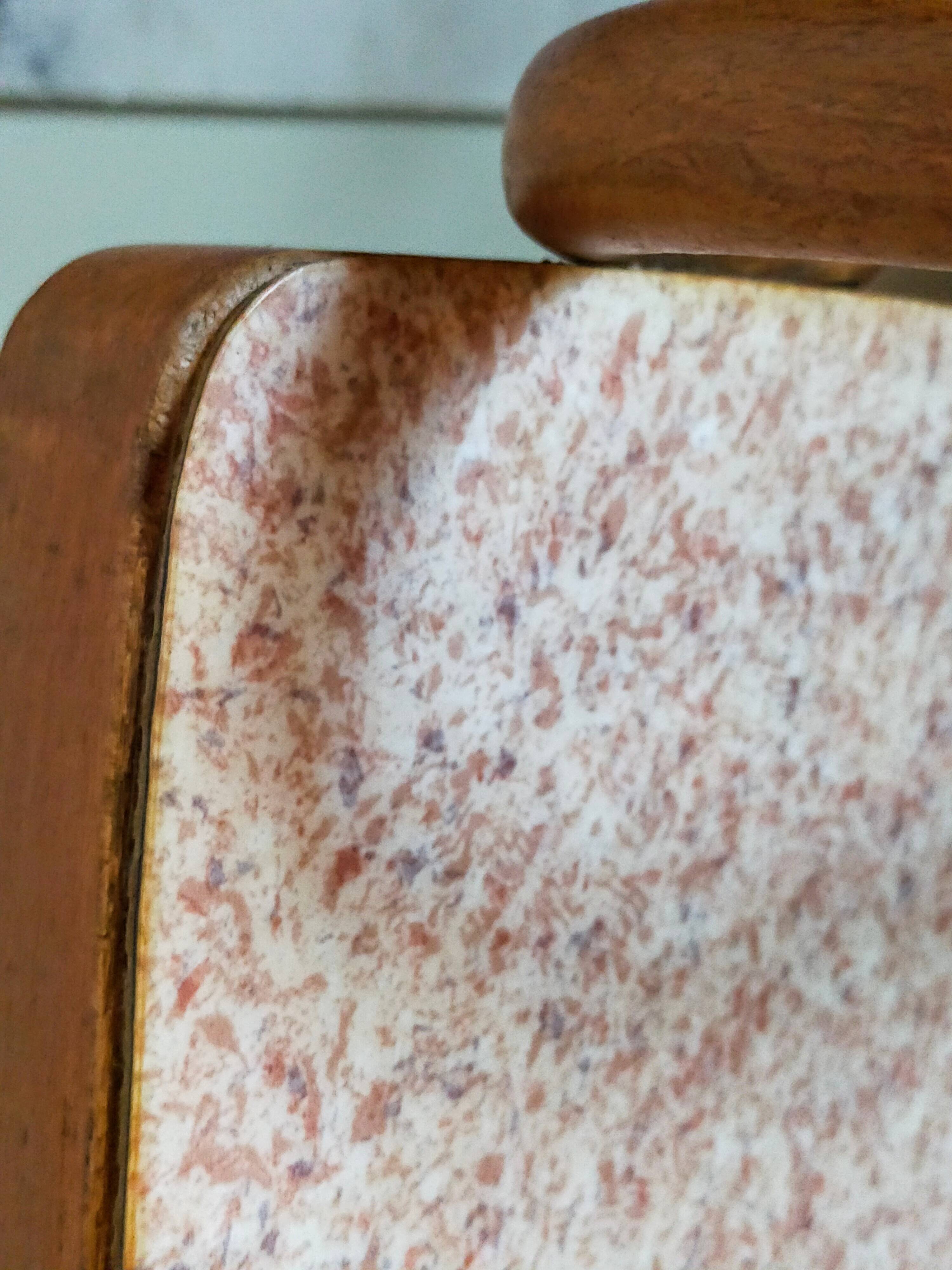 Children's armchair in old bent wood