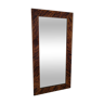 Old wooden and mercury glass mirror