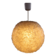 Vintage hanging lamp with coarse structure 1960 Germany