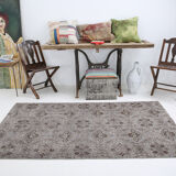 Tapis turc gris affligé 206x114cm